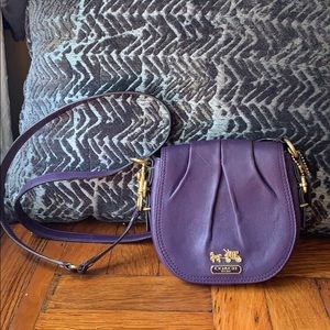 Coach Leather Cross-body Purse